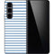Blue and White Stripes Galaxy Z Fold5 5G Skin